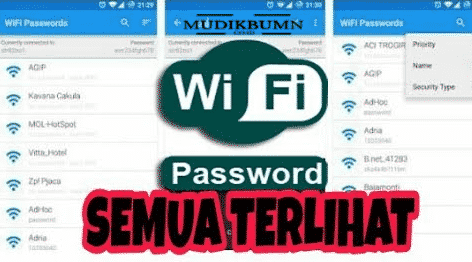 cara mengetahui password wifi tanpa aplikasi