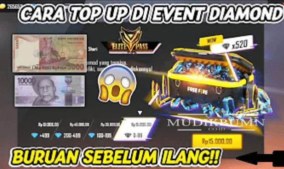 cara top up event less is more ff