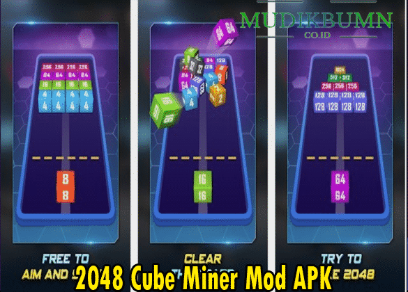 download apk 2048 cube miner mod apk
